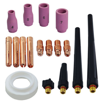 53Pcs TIG Gas Lens Collet Body Assorted Size Kit Fit SR WP9 20 25 TIG Welding Torch