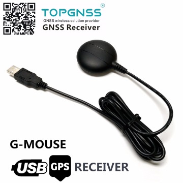 TOPGNSS NEW USB GPS receiver module antenna GN-225U7,,Car PC windows xp 7 8 10 tablet FLASH,1.5m,better than BU-353S4