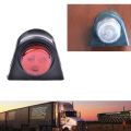 1pair Side Marker Lights 2PCS 8LED Side Marker Lights White Red Lamp Compatible With 10-30V Trailer Truck