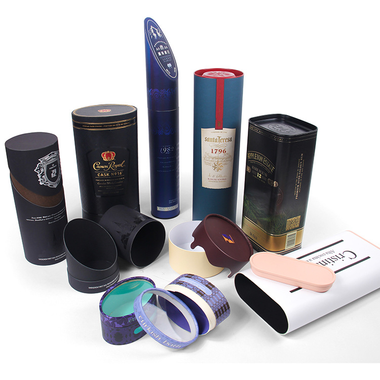 Round Wine Box 