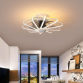 AC 220V LED Ceiling ventilator lamp Fan Light Bedroom Living Room Lamps Integrated Fans Pure Copper Motor with remote contorl