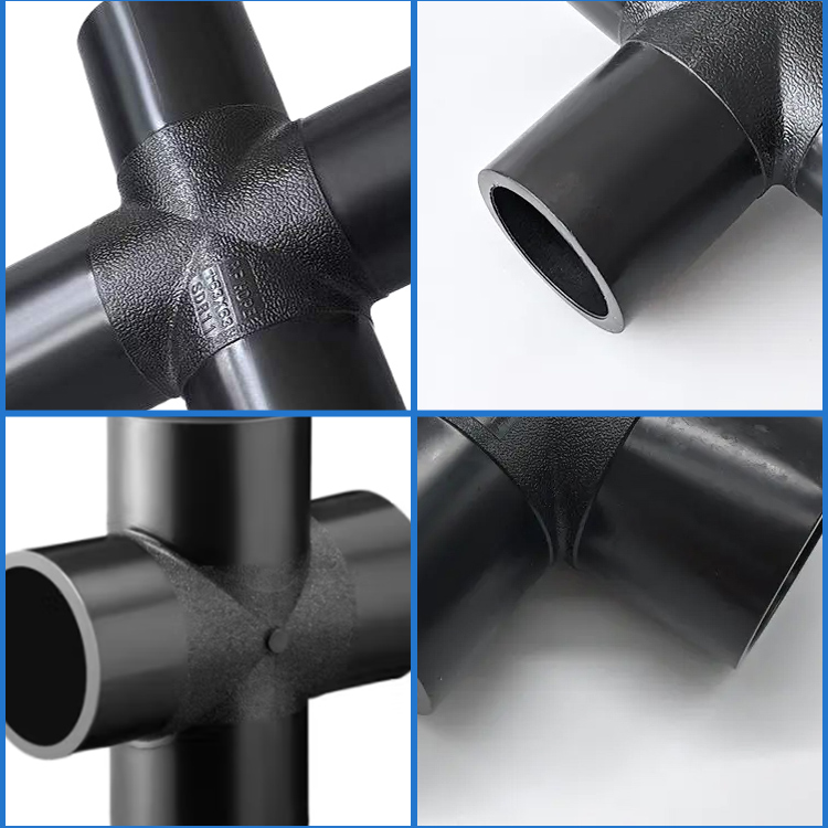 Hdpe Four Way Coupling
