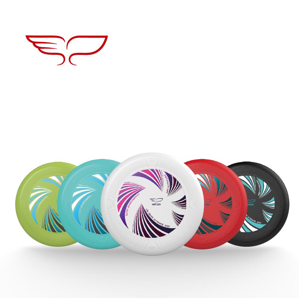 YIKUN Professional Ultimate Flying Disc Certified by WFDF For Ultimate Disc Competition Sports many colors175g-wave