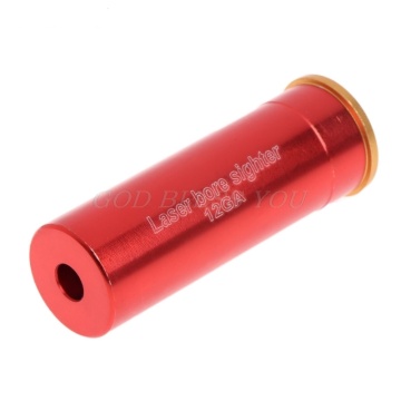 Red Dot Laser Bore Sight 12 Gauge Barrel Cartridge For 12GA Caliber Laser Wavelength 635-655nm Drop Shipping