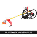 NEW MODEL 52CC NEW Comfortable Back-pack Brush Cutter,Grass Trimmer,Whipper Sniper With Several Blades as Bonos