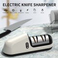 Professional Electric Knife Sharpener USB Powered Household Knife Sharpener Kitchen Tools Grinder Knife Blade Sharpening