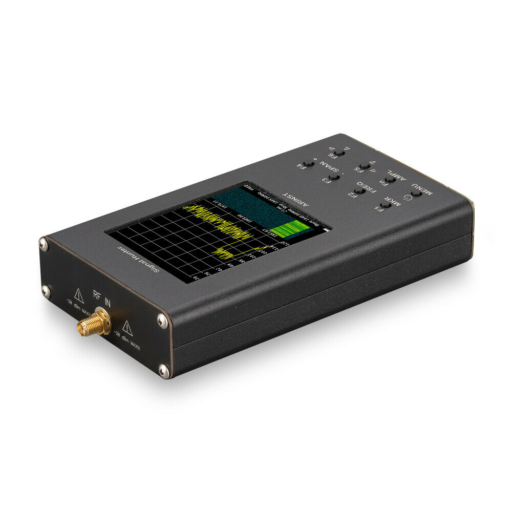 Portable RF spectrum analyzer Arinst SSA R2 Signal Hunter (35 MHz - 6200 MHz), with touch screen