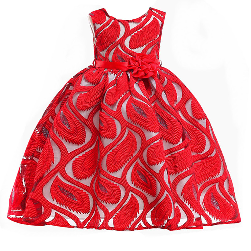 12year Baby Girl Princess Dress Kids Stripe Sleeveless Dresses For Toddler Children European American Fashion Clothing