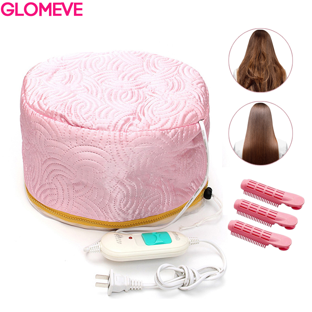Women Hair Steamer Cap Dryer Thermal Treatment Hat Beauty SPA Nourishing Hair Styling Electric Hair Care Heating Baking Oil Cap