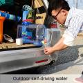 22L Car Driving Water Bucket PC Thickened Camping Water Tank Portable Water Container With Hole Cover For Camping Hiking Picnic