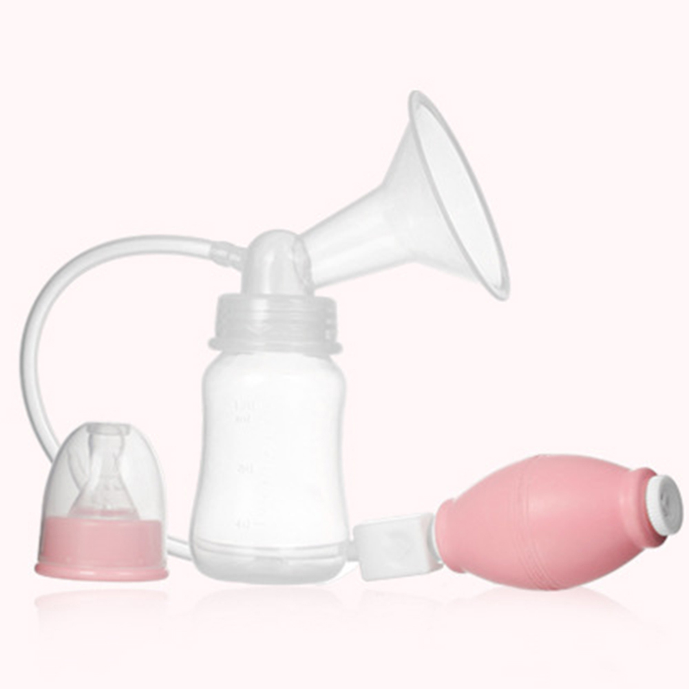 Manual Power Breast Pump Suction Maternity Milk Baby Nursing Feeding Bottle