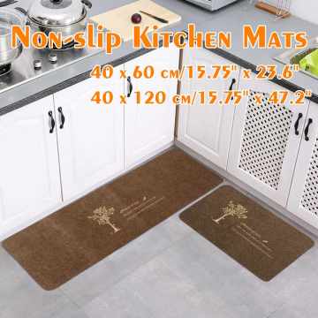 Modern Absorbent Long Kitchen Mat Bath Carpet Floor Mat Home Entrance Doormat Non-slip Living Room Floor Mats Modern Kitchen Rug