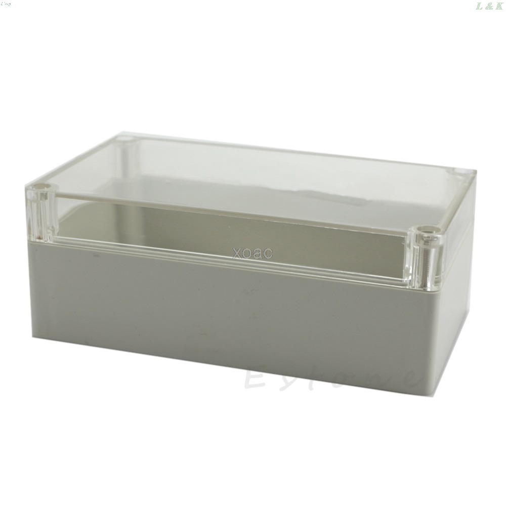 158x90x60mm Waterproof Clear Electronic Project Cover Box Enclosure Plastic Case M08 dropship L29K