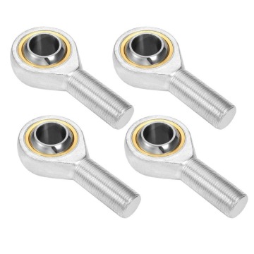 2PCS SA14T/K 14mm Bore Diameter Rod End Bearing M14x2.0 Male Thread Self-Lubricating Rod Ends