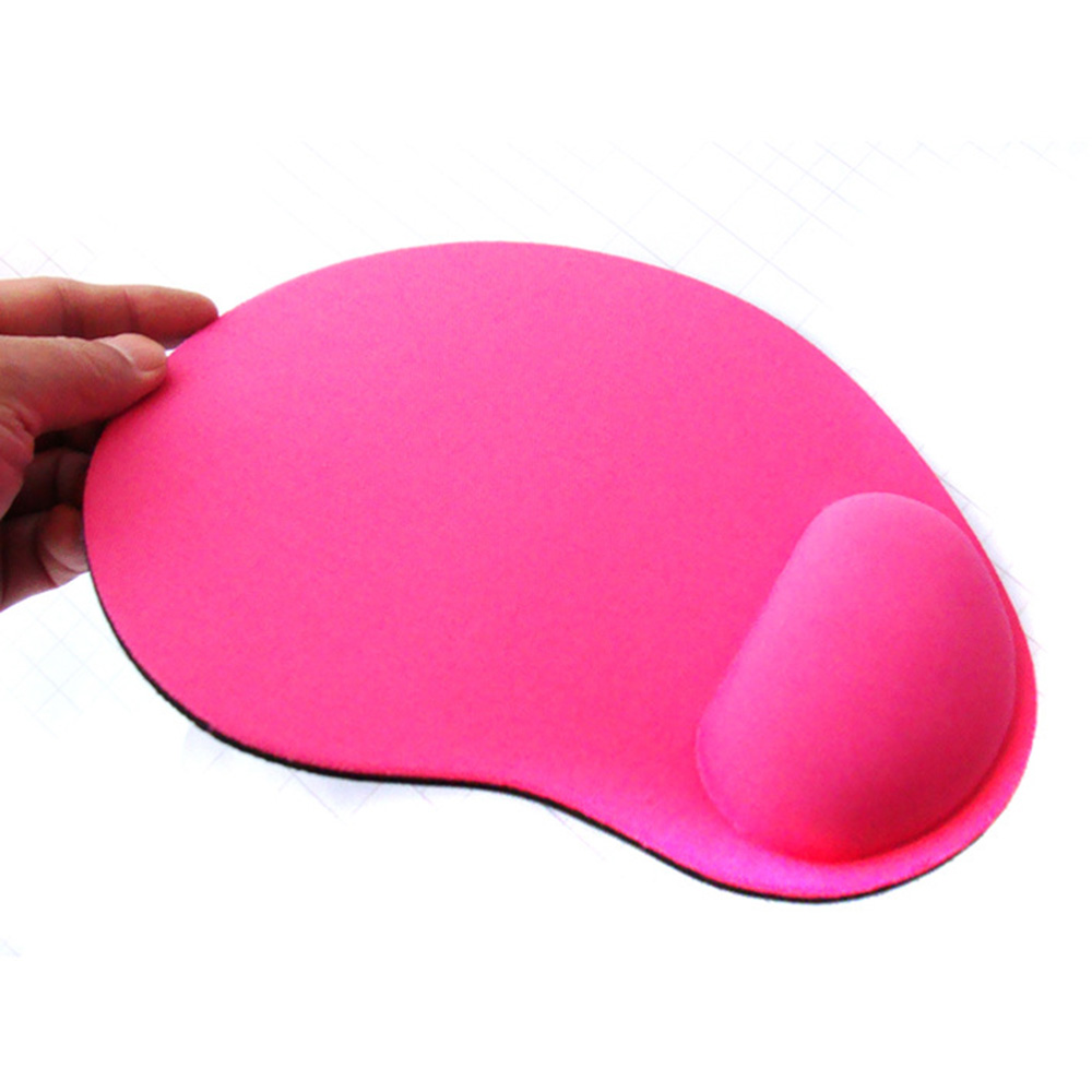 NEW Fashion Comfort Wrist Support Mouse Pad Computer PC Laptop Non-slip Rubber Desk Mice Mat For Game