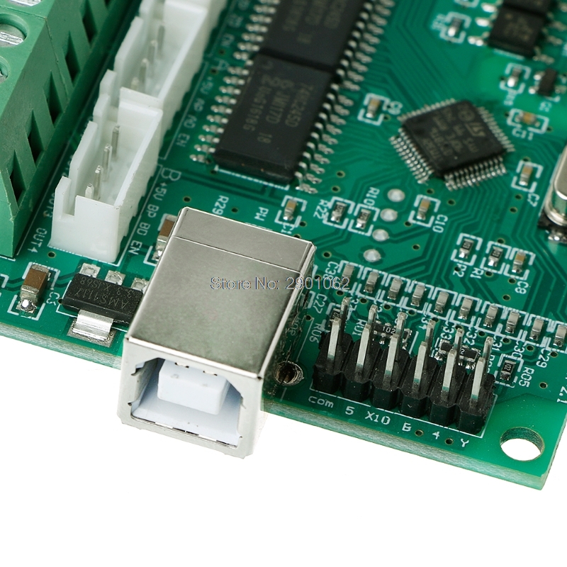 CNC USB MACH3 100Khz Breakout Board 5 Axis Interface Driver Motion Controller AP16