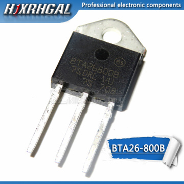 1pcs BTA26 BTA26-600B TO-3P BTA26-800BRG BTA26 600B 800V 25A bidirectional thyristor new and original HJXRHGAL