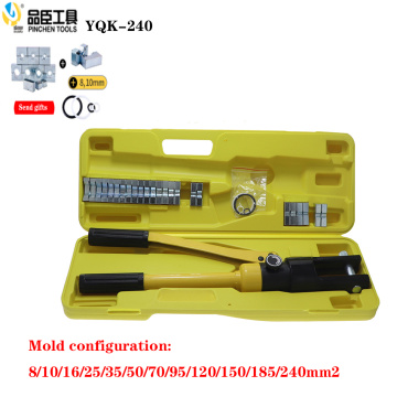 YQK-240 Hydraulic Crimping Plier Manual Hydraulic Hose Crimping Tools For Press CU/AL Connectors Wire clamp