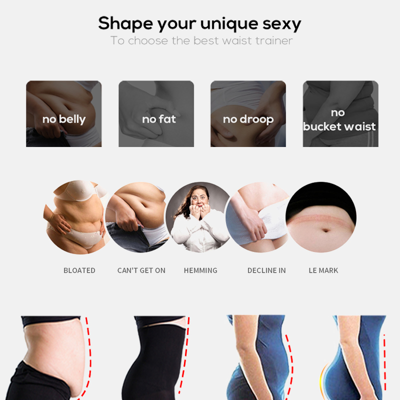 1pcs Women Breathable Waist Tummy Girdle Trainer Shapers Body Underbust Control Corset XS 5XL Slim Bodyshapers Kontrol Stomach