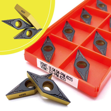 VBMT160404 VBMT160408 PM 4225 Milling turning tool CNC machine blade Steel processing carbide inserts turning tool