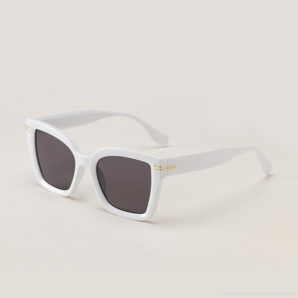 Hot Selling Handmade Wholesale sunglasses PC frame fashion custom logo