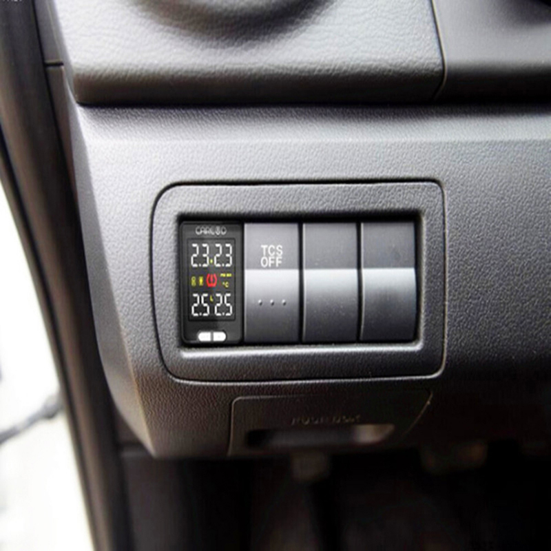 Hot CAREUD TPMS U912 Wireless Auto Tire Pressure Monitor for Toyota 4 Internal Sensor Type Pressure Sensor Car Security System