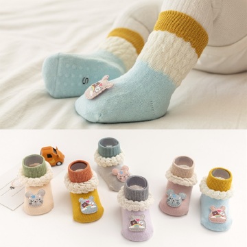 Baby Socks Children's Terry Socks Infant Anti slip Socks Newborn Toddler Socks Cartoon Accessories Baby Clothes