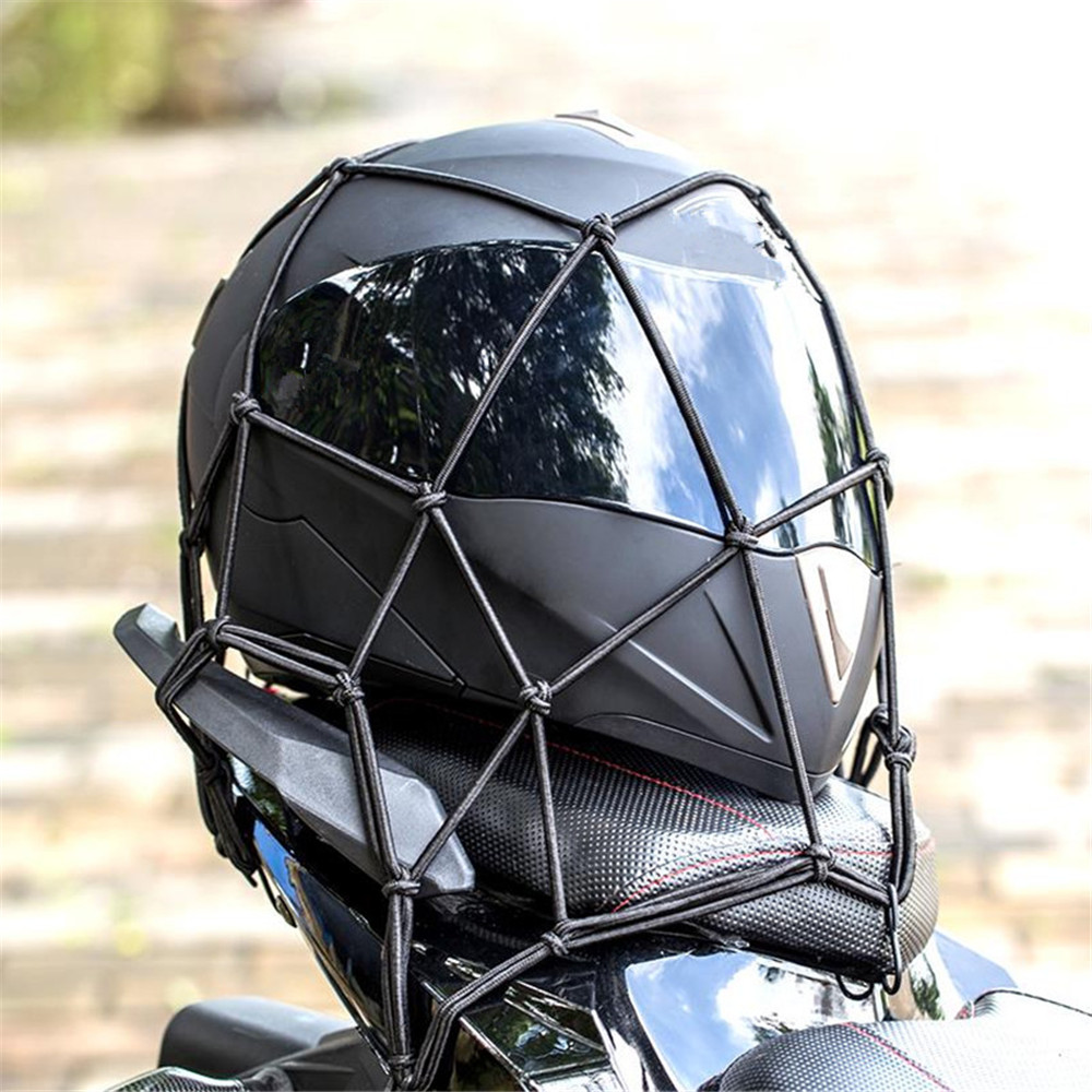 Motorcycle accessories mesh hook storage luggage cargo helmet net for YAMAHA MT-03 MT-25 FAZER600 FZ6S FZ6N FZ6R YBR 125
