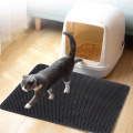 Cat Litter Mat EVA Double Layer Waterproof Bottom Folding Cat Trapper Mat Pad Nonslip Protect Floor Breathable Cat Mat