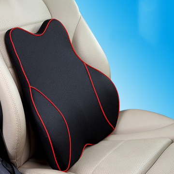 Memory Foam Lumbar Support Cushion Car Low Back Pain Pillow Neck Rest Cushion Car Travel Pillow Long Time Drive Relief Pain