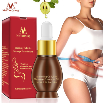 Newly 10ml Body Shaping Firming Essential Oil Fat Burning Weight Loss Leg Waist Massage Oils