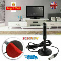 HD Digital Indoor Amplified TV Antenna 200 Miles Ultra HDTV With Amplifier Quick Response Indoor Outdoor Aerial HD Set