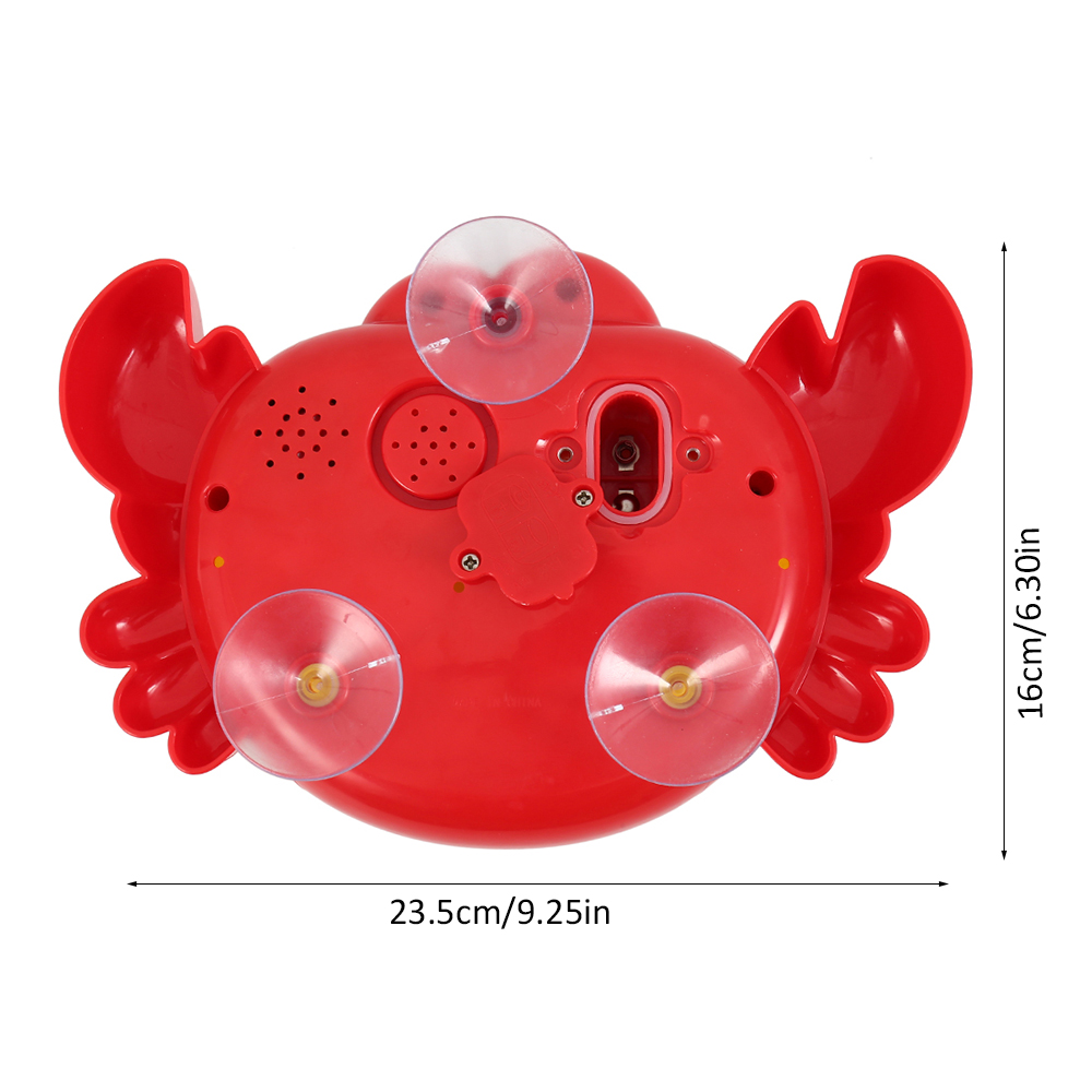 Bubble Machine Crabs Frog Music Kids Bath Toy Bathtub Soap Automatic Bubble Maker Baby Bathroom Toy for Children Dropshipping