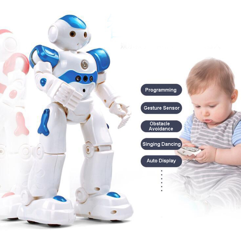 Remote Control Robot Robot Toy Singing Dancing Talking Smart Robot For Kids Educational Toy For Children Defender USB RC Robot