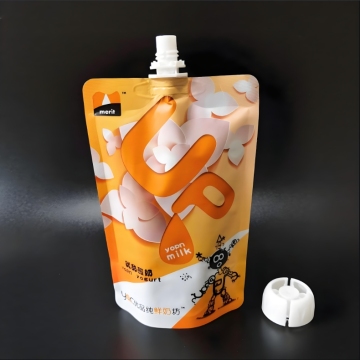 Custom Spout Pouch for Liquid Food & Beverage