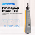 Vention Punch Down Impact Tool Network Wire Punch Down Impact Tool with Two Blades for Patch Panel Wire Network Punch Tool