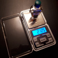 Electronic Digital Pocket Scale 0.01g/0.1g Precision Mini Jewelry Weighing Scale Backlight Scales for Kitchen 100/200/300/500g