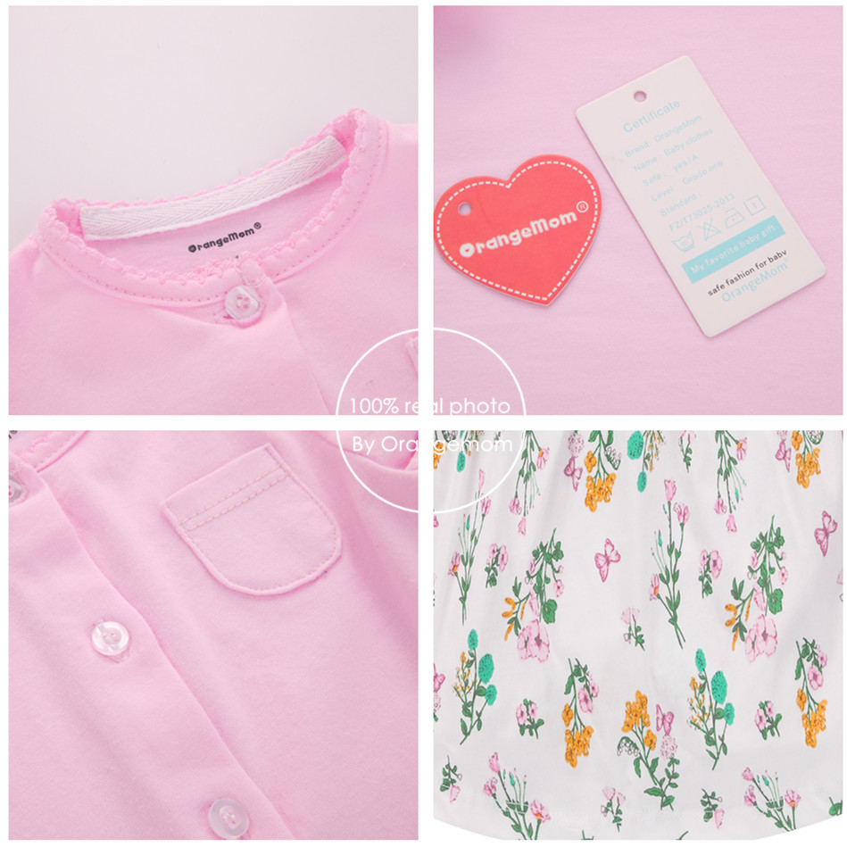 Brand 2019 summer baby girl set ,0-24M 100% cotton baby girls clothes summer flower girl dress , 2 pc/set baby dresses for girls