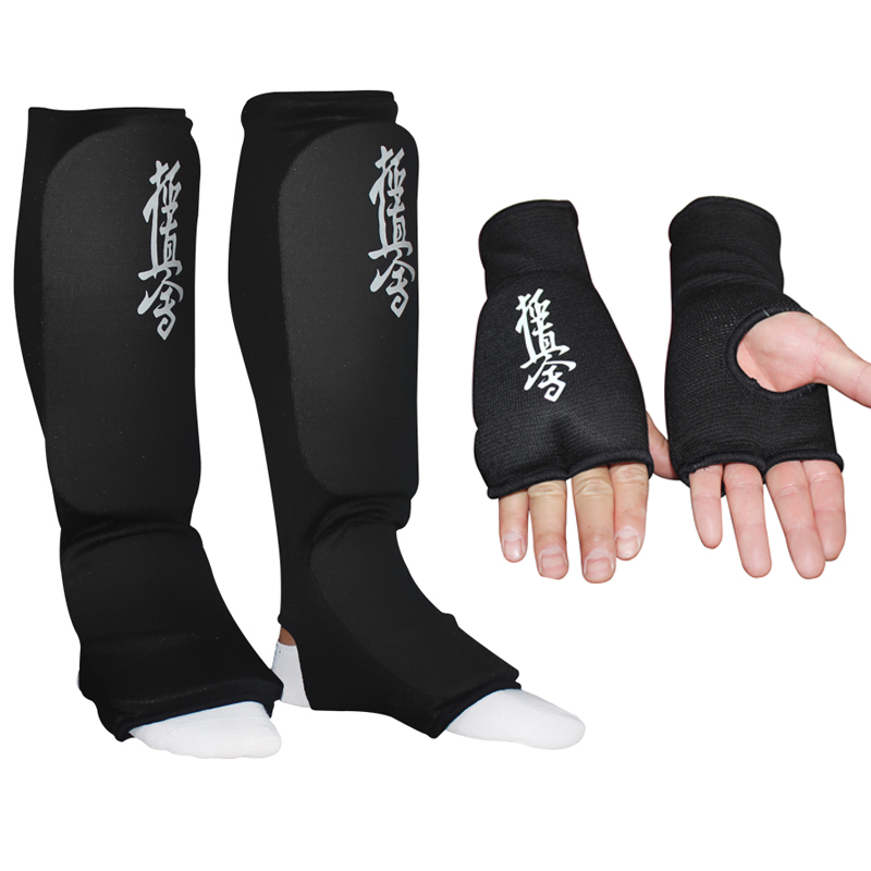 2017 Taekwondo glove foot protector karate sparing hands feet guard TKD ankle guard Martial arts protection half finger glove
