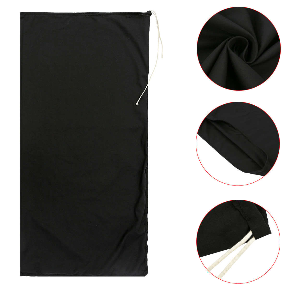 122*61cm Shredder Collection Bag Wood Leaf Chipper Shredder Collection Storage Bag Craftsman MTD For Wood Leaf Chipper Black