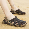 New Summer Sandals Men Casual Shoes Mules Clogs Breathable Beach Slippers Casual Male Water Hollow Jelly Chaussure Homme