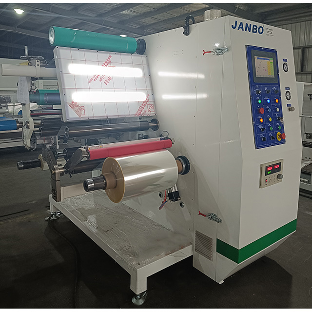Two-side cutting inspection rewinding machine