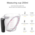 1Pc Plastic Measuring Cup With Scale Kitchen Tool Measuring Cup For Baking Beaker Laboratory Supplies(250ml)