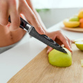 Kitchen Knife Set Gift Cover Case Sheath 8 inch Japanese Chef Knives 7CR17 440C Stainless Steel Meat Cleaver Slicer Fruit Set