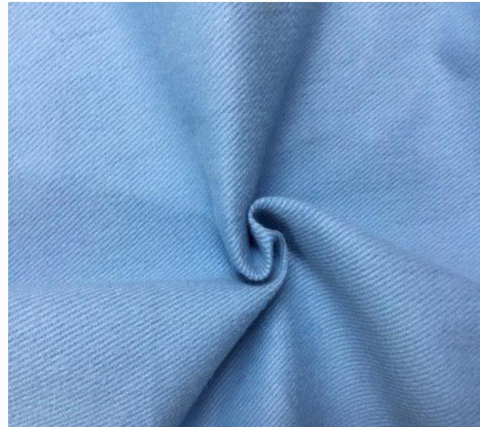 LYOCELL COTTON TWILL PLAIN DYED FABRIC