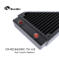Bykski CR-RD360RC-Tk-V2 360mm High Performance Double Row Copper Radiator Heat Exchanger