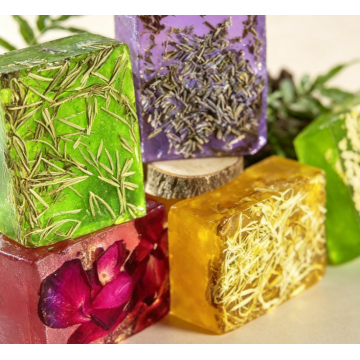 Gift Box Floral Essential Soap Kit
