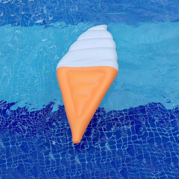 180cm Ice Cream Inflatable Float Adult Air Mattress 5