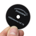6/10Pcs Mini HSS Circular Saw Blade Rotary Tool For Dremel Metal Cutter Power Tool Wood Cutting Discs Drill Mandrel Cutoff 22-44