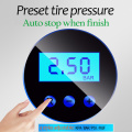 EAFC Portable 150PSI Car Tire Inflator Digital Screen Air Compressor Pump with LED Light DC12V Pump for Car Motorcycle